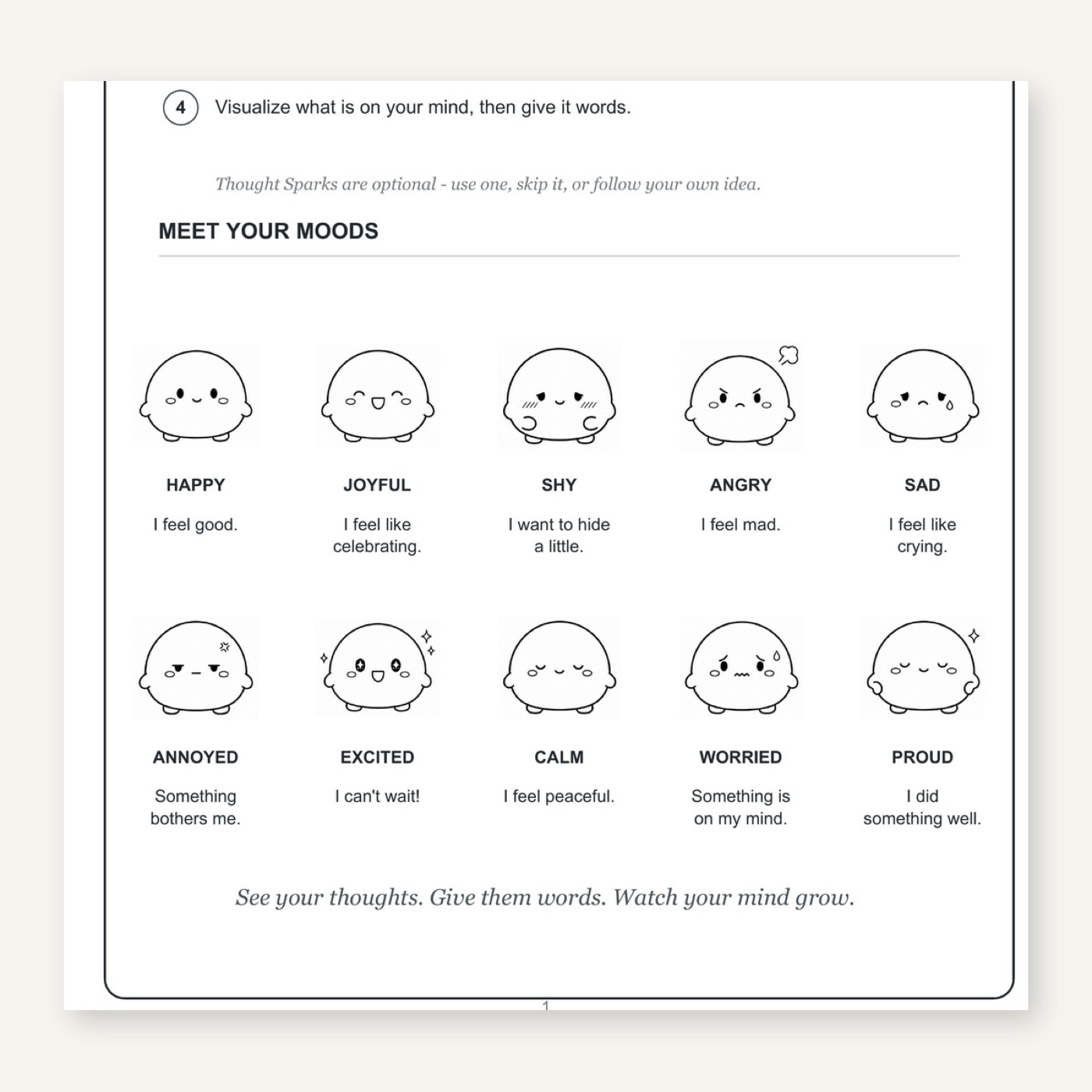 Meet the mood characters