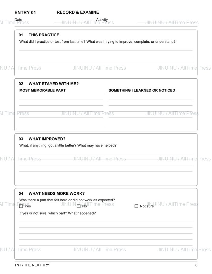 English · Record & Examine