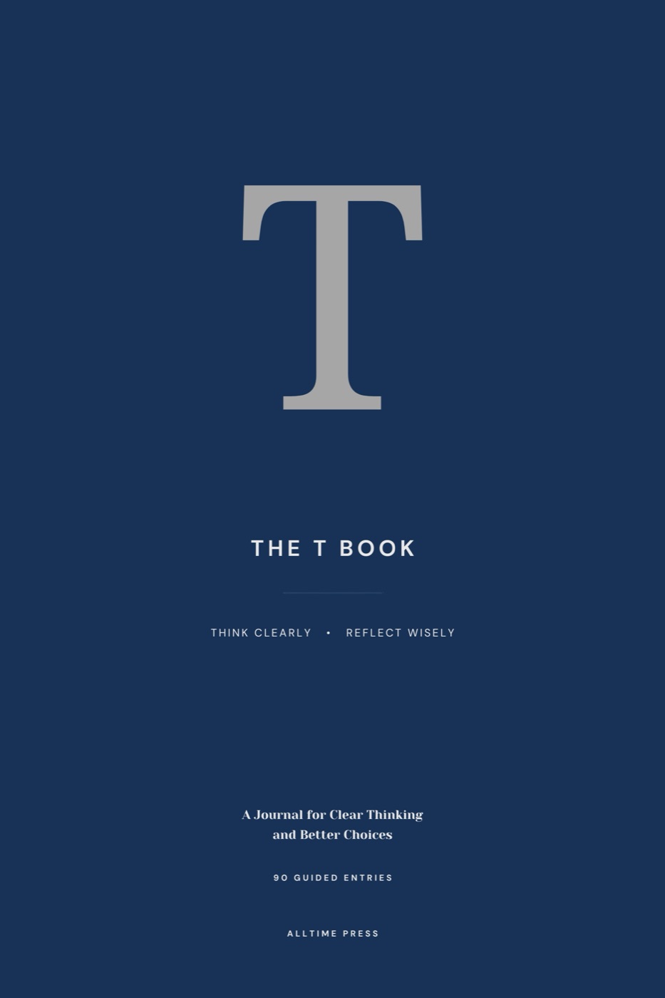 The T Book cover